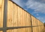 Lap and Cap Timber Fencing Modular Glass Installations